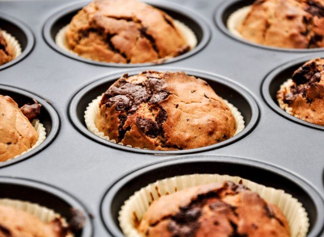 Chocolate Chip Protein Muffins