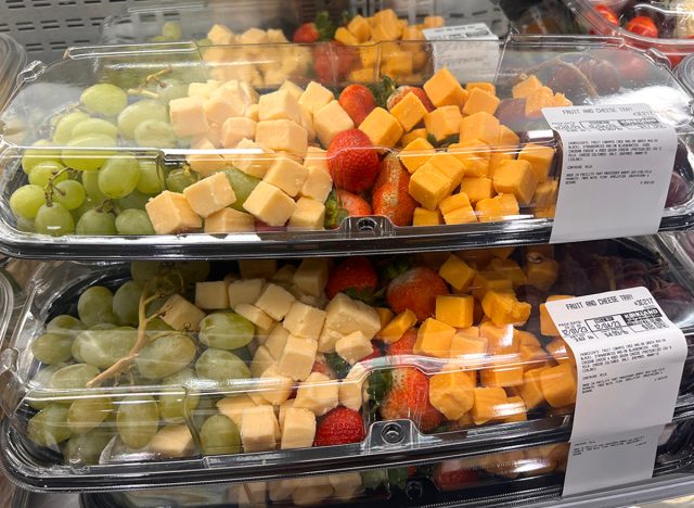 Costco Fruit and Cheese Tray
