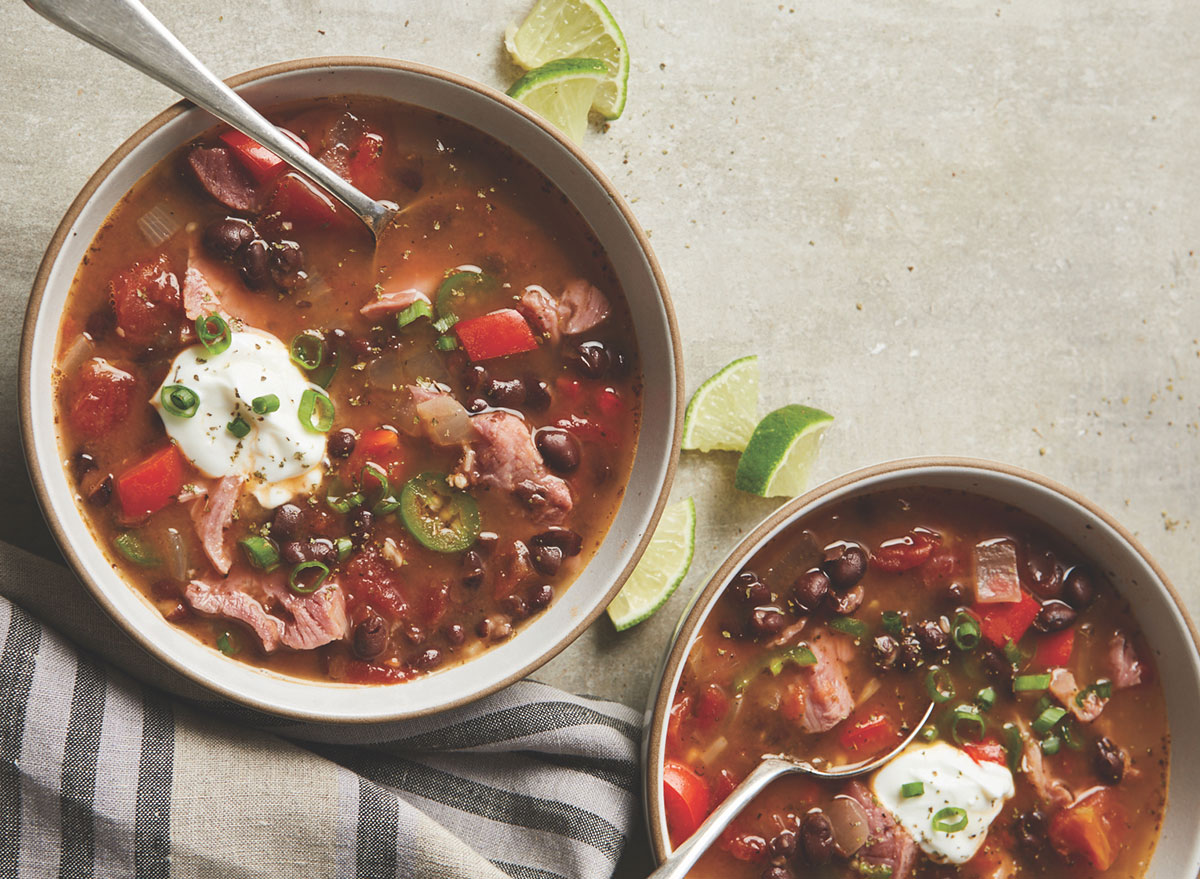 cuban tomato and black bean soup