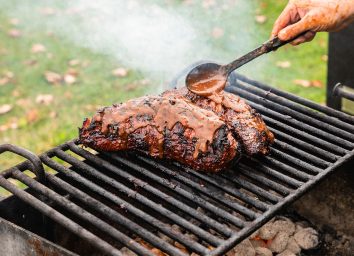 grilled tri tip with marinade