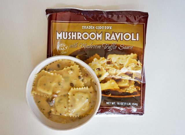 trader joe's mushroom ravioli