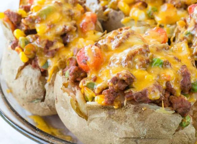 loaded baked potato shepherds pie cupcakes and kale chips