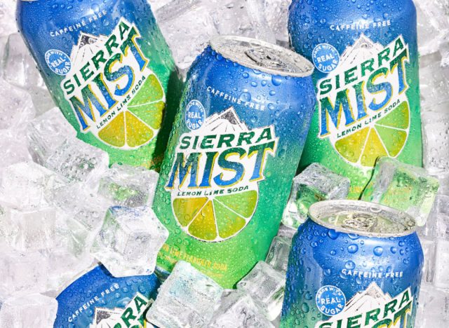 sierra mist cans in ice