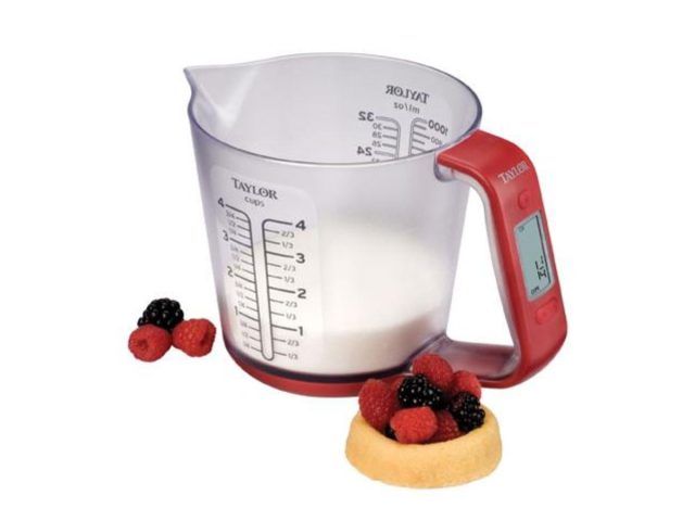 Taylor USA digital food scale and measuring cup