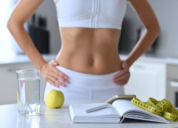 one-month weight-loss challenge concept