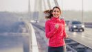 woman on winter run, concept of rules to get into shape after break