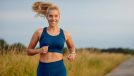 woman running, concept of how often to do cardio to lose weight